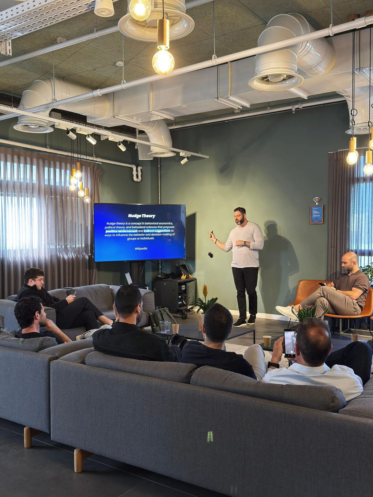 Liron Kaplan running a GTM offsite with an early-stage team